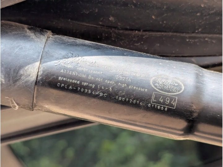 LAND ROVER Распорка багажника/крышки заднего левая CPLA70354BC, фото 5