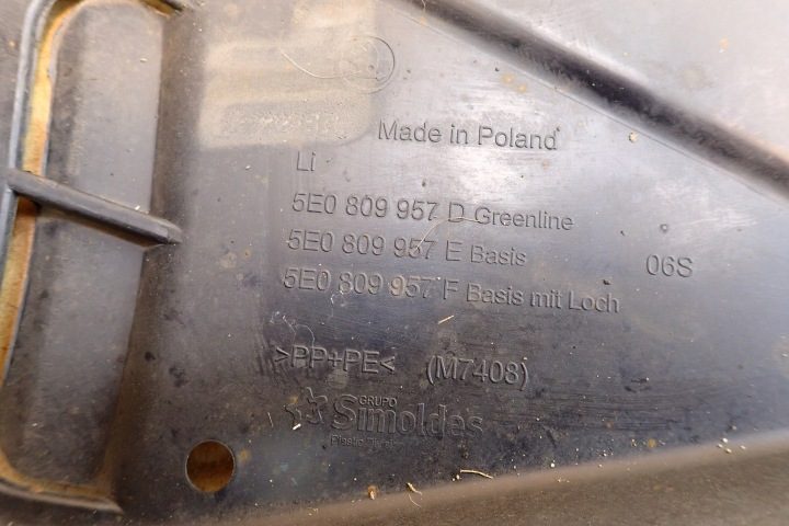 SKODA OCTAVIA III 13- ПОДКРЫЛОК ЛЕВЫЙ ПЕРЕДНИЙ 5E0809957E LH OE, фото 7