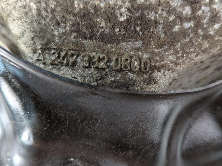 Поворотный кулак со ступицей передний левый сторона Mercedes-Benz B W247 2019 A2473320800, фото 4
