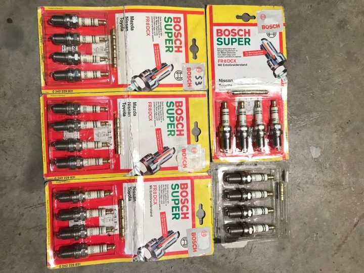 Свеча зажигания BOSCH СУПЕР FR 8 DCX 4 шт., фото 1
