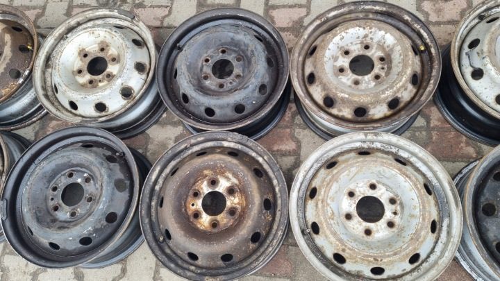 Штампованный диск Iveco OE R1-1913 Iveco Daily 07.14r. - 6.5" x 16" 6x125 ET 68, фото 4