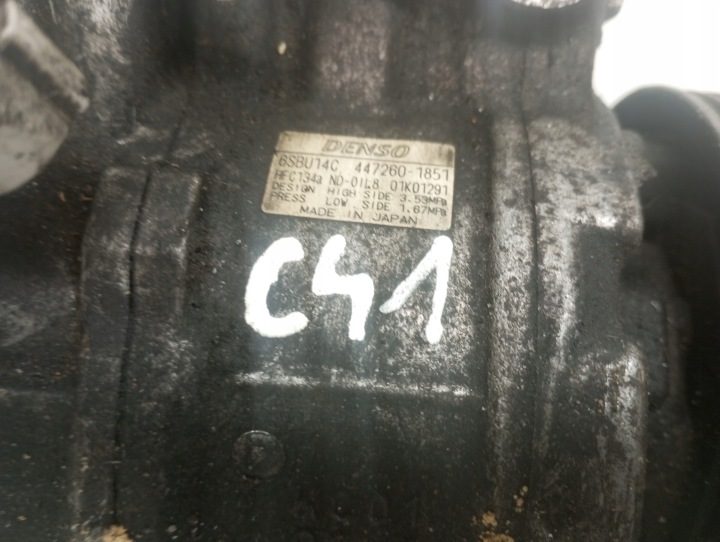 BMW 2.0 дизель N47 КОМПРЕССОР КОНДИЦИОНЕРА 447260-1851, фото 2