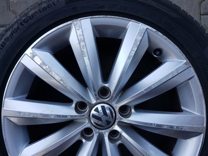 Литой диск VW PASSAT B7 CC 7.5" x 17" 5x112 ET 47, фото 4
