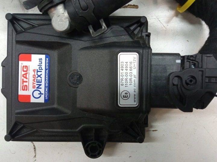 ГБО LPG STAG-4 QNEXT PLUS В СБОРЕ ИСПАРИТЕЛЬ ФОРСУНКА 4 ЦИЛ., фото 2