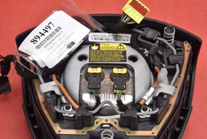 ПОДУШКА БЕЗОПАСНОСТИ ВОЗДУШНАЯ ВОДИТЕЛЯ P12789426 SAAB 9-3 93 2 II 02-07, фото 3