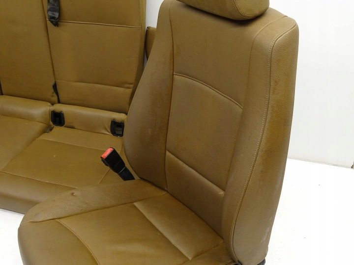 СИДЕНЬЯ ДИВАН ОБИВКА КОЖА BMW X1 E84 BRĄZOWE, фото 4