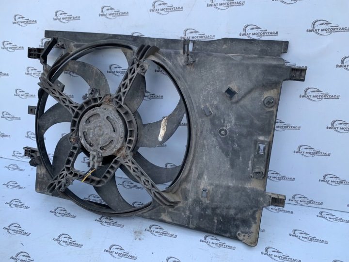 OPEL CORSA D OPC вентилятор радиатора 13249564 P6188001 13263552 V2677001, фото 2