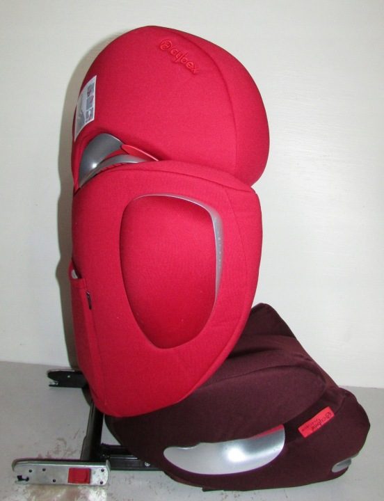 CYBEX Solution Q2-fix Черная Высокая спинка детского кресла для ребенка, фото 7