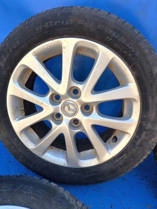 КОЛЕСА ЛИТЫЕ ДИСКИ ШИНЫ КОМПЛЕКТ MAZDA 5 I 05-10r., фото 4