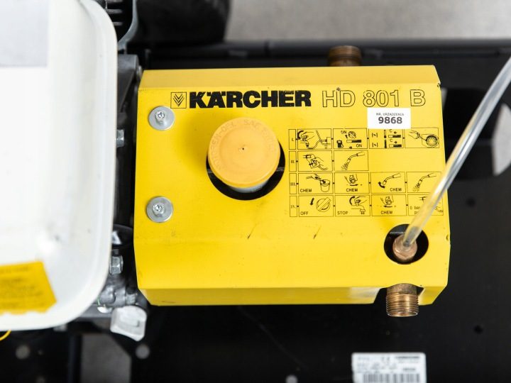 МОЙКА ВЫСОКОГО ДАВЛЕНИЯ KARCHER HD 801 B HONDA GX160 150 бар 800l/h 4500 нетто, фото 11