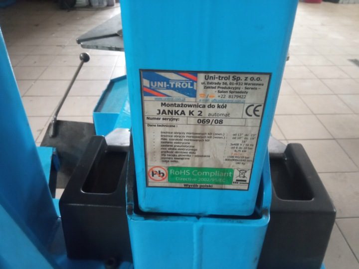 ПОЛЬША MONTAŻOWNICA UNITROL JANKA K TECHWAR W-WA ekspozycja, фото 3