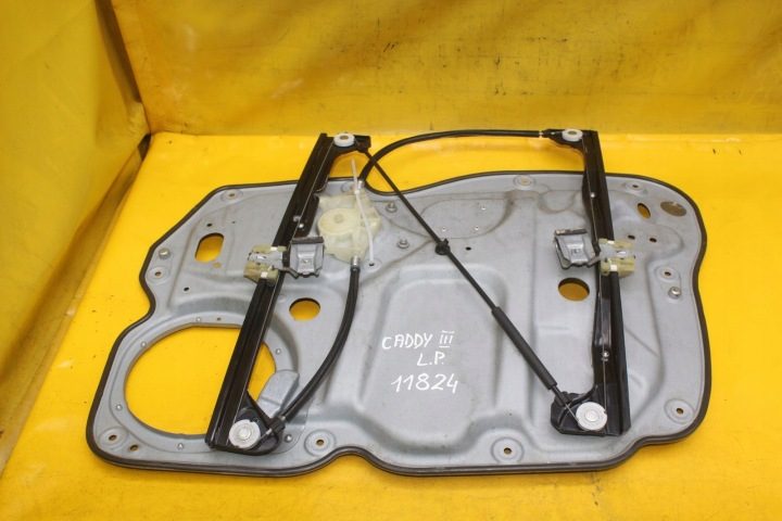 Стеклоподъемник передний левый с Stelażem VW Caddy III 1TO837755L, фото 3