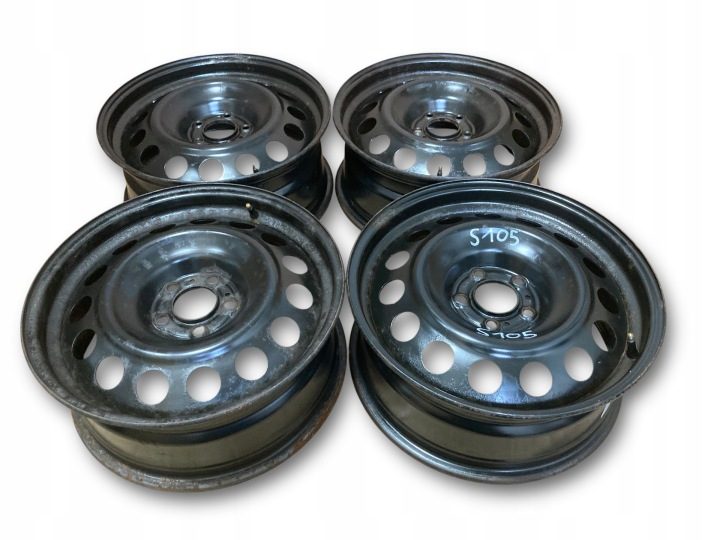 4× Штампованный диск Opel OE 7.0" x 17" 5x108 ET 42, фото 1