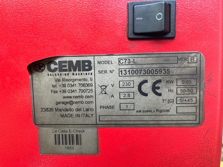 Wyważarka для колес CEMB ER10 PRO, фото 8
