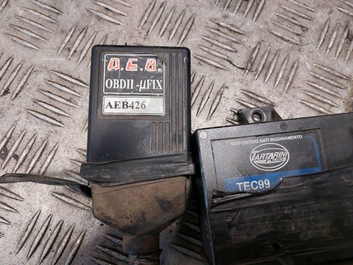 Блок управления эмулятор газа Fiat Panda II 1.2 8V 10R-0259396 4822519, фото 4