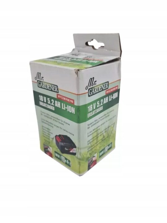 АККУМУЛЯТОР LITOWO-JONOWY MR. GARDENER POWER X-CHANGE 18 В 5,2 А·ч, фото 7