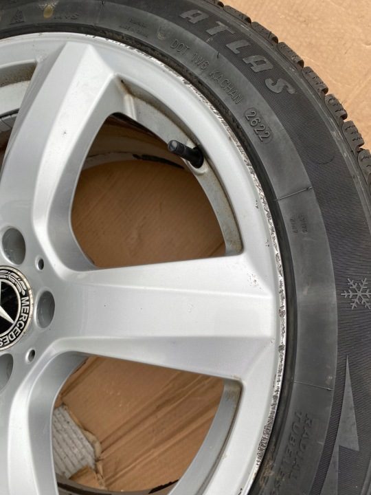 MERCEDES CLS W218 КОМПЛЕКТ ДИСКОВ С ШИНАМИ ZIMOWYMI 235/45R18, фото 7