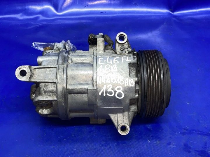 КОМПРЕССОР КОНДИЦИОНЕРА BMW E46 РЕСТАЙЛИНГ 1.8 бензин N42B18AB 6908660, фото 5