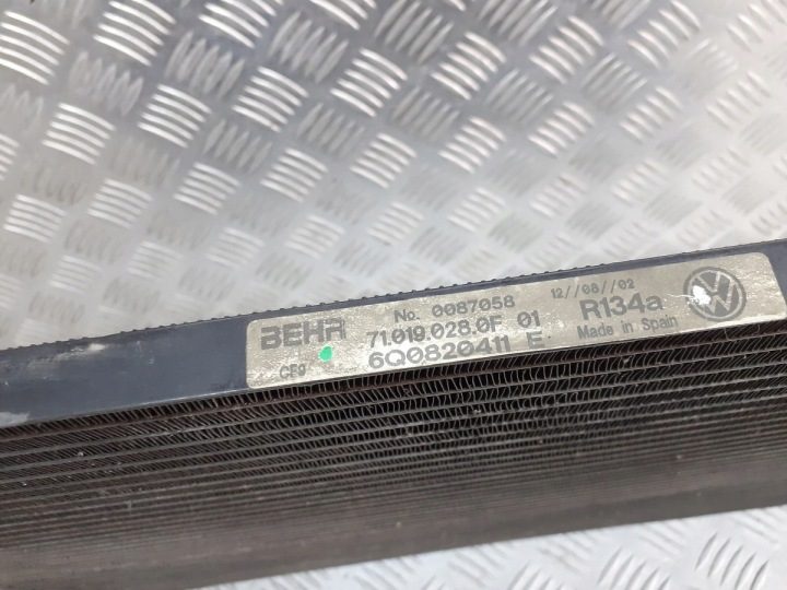 РАДИАТОР КОНДИЦИОНЕРА VW POLO IV 1.2 6Q0820411E, фото 3
