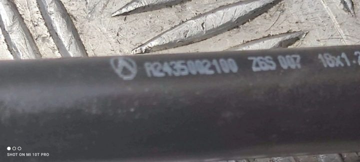 Вакуумная трубка вакуумного усилителя Mercedes-Benz EQB A2435002100, фото 3