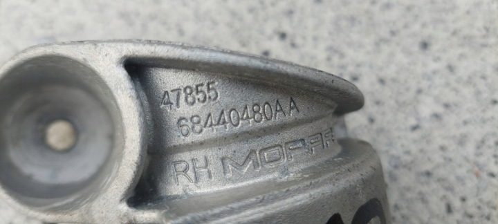 JEEP GRAND CHEROKEE WL 22 ПОДВЕС ГЛУШИТЕЛЯ ВЫХЛОПА ПРАВЫЙ 68440480AA № 10, фото 2