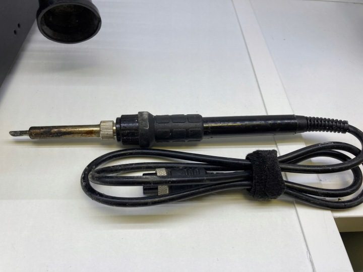 Паяльник 2w1 (на горячий воздух и контактный) WEP 700 Вт, фото 3