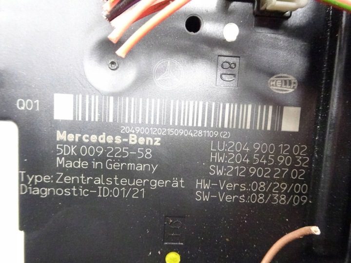 Блок предохранителей Mercedes C-КЛАСС W204 5DK00922558, фото 5