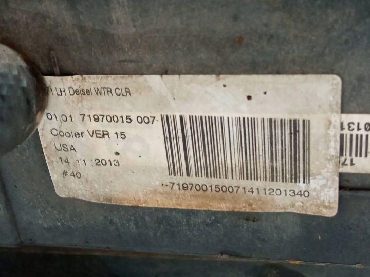РАДИАТОР ОХЛАЖДЕНИЯ ДОПОЛНИТЕЛЬНЫЙ 3.0 дизель 380 Л.С. 7586544 7533477 BMW X6 I E71, фото 8