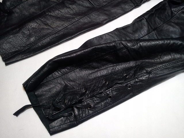 H&M HENNES&MAURITZ КОЖА НАТУРАЛЬНАЯ LINING NYLON ROZM.38, фото 4