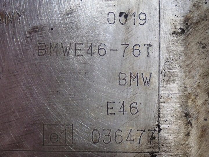 BMW E46 1,8 M43B19 купе M-пакет задний глушитель выхлоп 036477 BMWE46-76T, фото 10