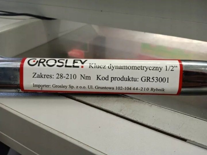 КЛЮЧ ДИНАМОМЕТРИЧЕСКИЙ GROSLEY, фото 3
