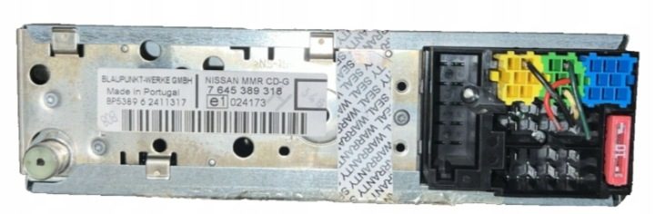 МАГНИТОЛА ШТАТНАЯ CD ЧЕЙНДЖЕР NISSAN NOTE E11 7645389318 КОД, фото 2