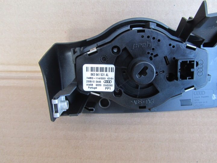 ПЕРЕКЛЮЧАТЕЛЬ ВЫКЛЮЧАТЕЛЬ СВЕТА AUDI A4 B8 A5 8T Q5 8R 8K0941531AL, фото 6