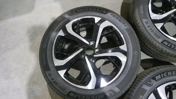 КОЛЕСА ЛИТЫЕ ДИСКИ DS7 CROSSBACK РЕСТАЙЛИНГ 2023 г. 225/55 R18, фото 2