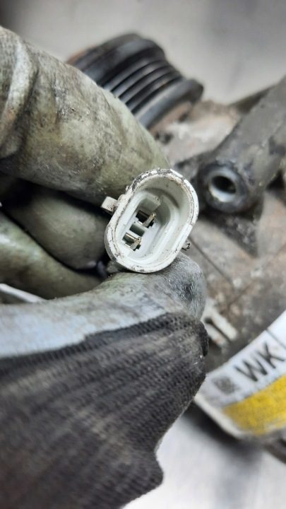 Компрессор кондиционера 13124750 Opel Meriva A 1.6B 06 г., фото 4