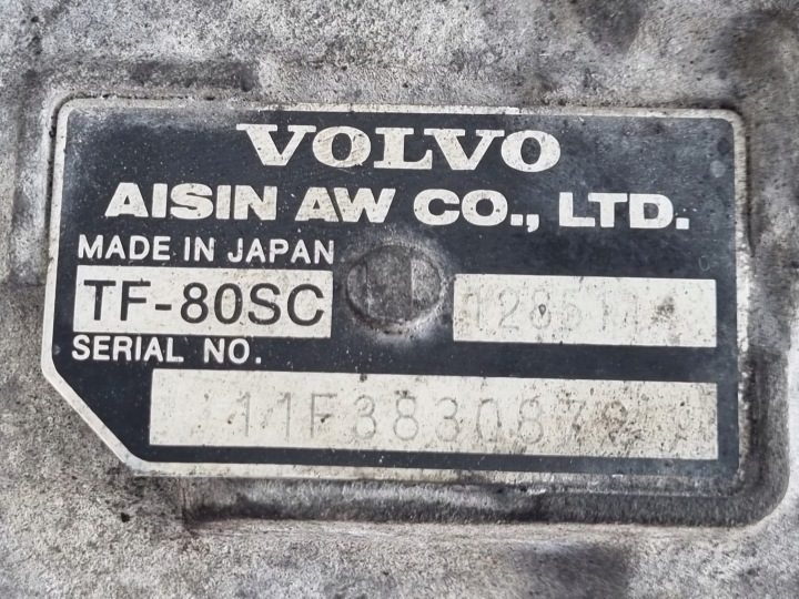 АВТОМАТИЧЕСКАЯ КОРОБКА ПЕРЕДАЧ Volvo S60 II V60 2.0 дизель D3 _ TF-80SC 1285114, фото 2