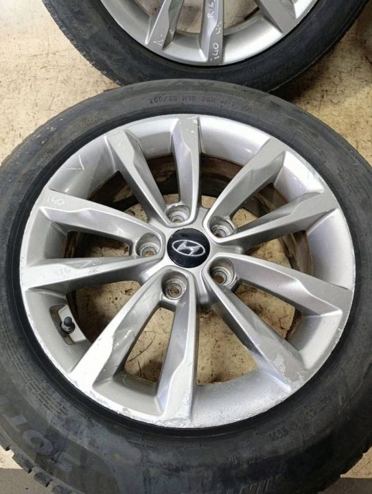 4× Литой диск Hyundai OE i40 7.0" x 16" 5x114.3, фото 13