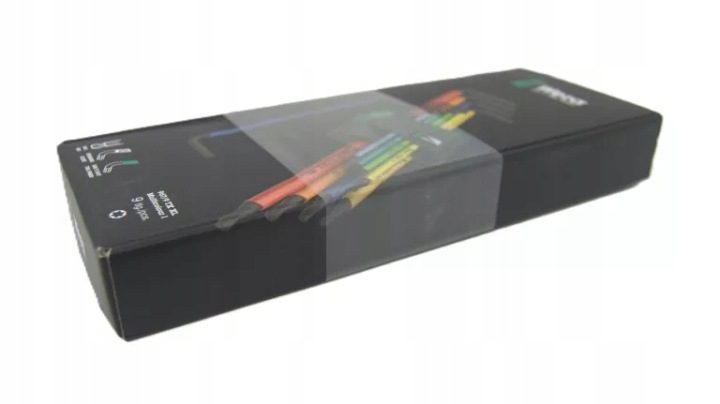 WERA ключи длинные Torx T8-T40 шар 9 штук, фото 2