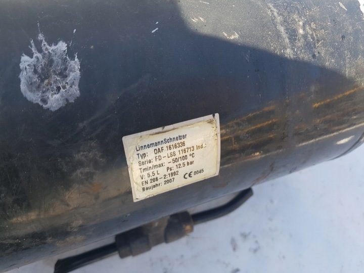 Бак ресивер 5,5L. DAF XF 105 Euro 5, фото 2
