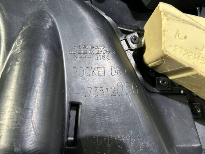 Обшивка левой двери передняя Subaru WRX 2022 г.-, фото 14
