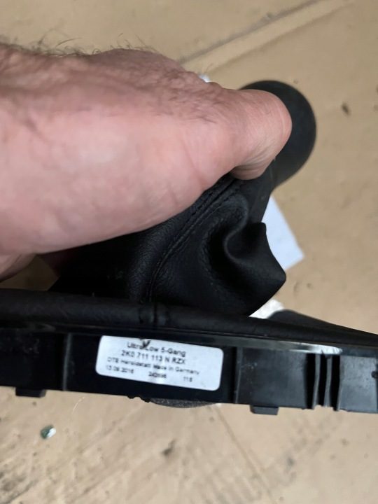 Ручка КПП VW Caddy 2K5 14-19 год чехол оригинал, фото 4