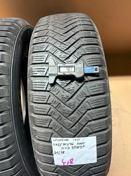 2× Шина зимняя Laufenn I FIT LW31 215/70R16 100 т сцепление на снегу (3PMSF), фото 3