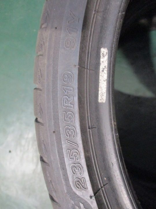2× Шина летняя Bridgestone Turanza T005 235/35R19 91 Y усилитель (XL) AO - Audi, фото 4