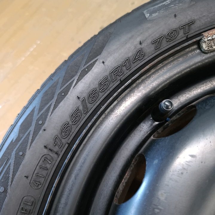КОЛЕСА ЗИМНИЕ 4.5J 14" ET35 4x100 PEUGEOT 107 108 CITROEN C1 AYGO 165/65/R14, фото 6