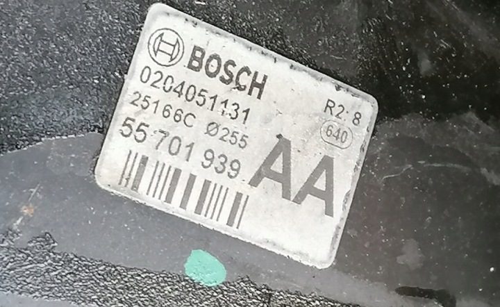 OPEL CORSA D 06 г. 5D ВАКУУМНЫЙ УСИЛИТЕЛЬ ГЛАВНЫЙ ТОРМОЗНОЙ ЦИЛИНДР 55701939, фото 3