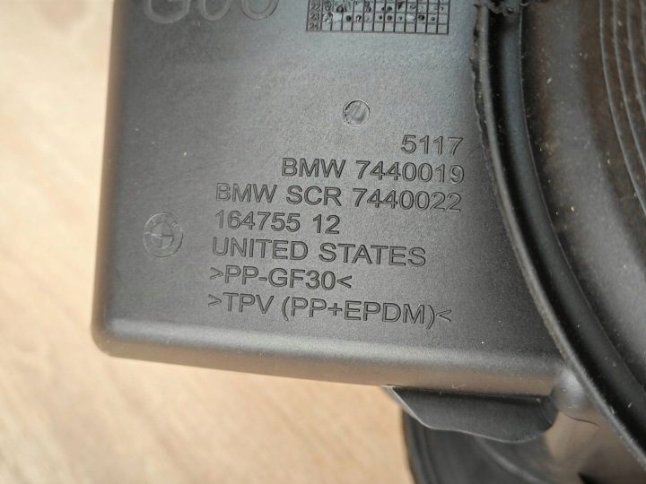 Оригинальный лючок горловины бензобака моторчик BMW X6 G06 7440019 7378259 10 л.с., фото 8