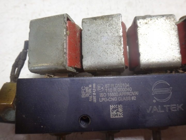 ТОПЛИВНАЯ РАМПА ФОРСУНКА ГАЗА ГБО VALTEK 67R010104, фото 5
