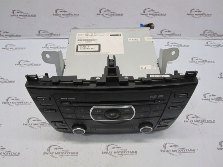 Mazda 6 II GH рестайлинг 10 г. магнитола CD CQ-EM4970VT, фото 2