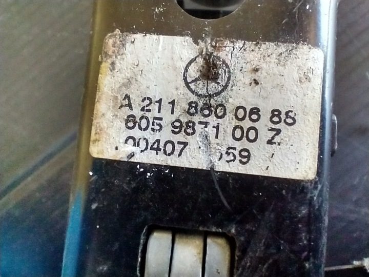 MERCEDES E-КЛАСС W211 РЕМЕНЬ БЕЗОПАСНОСТИ ПРАВЫЙ ПЕРЕДНИЙ 602209900C, фото 13