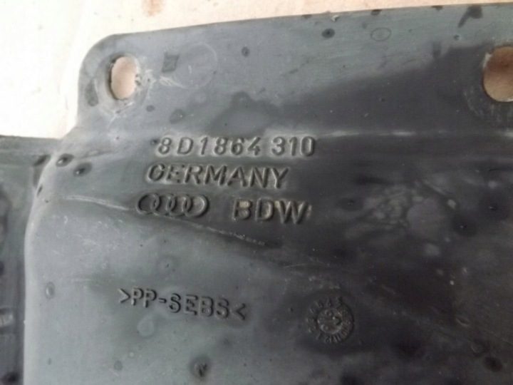 Audi A4 B5 A6 C5 защита накладка рулевой рейки 8D1864309 8D1864310, фото 13